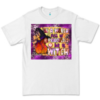 White in a world full of princesses be a witch tumbler Premium Tee - BundleAndBundleShop