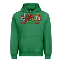 Emerald Peace Love Day Of The Dead Urban Hoodie - BundleAndBundleShop