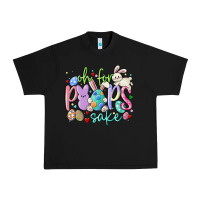 Black oh for the peeps sake Urban Heavy Tee - MaliasSmallBusiness