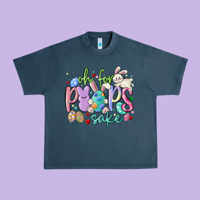 Oh For The Peeps Sake Urban Heavy Tee Designed By Maliassmallbusiness