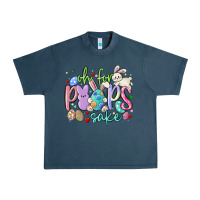 Midnight Navy oh for the peeps sake Urban Heavy Tee - MaliasSmallBusiness
