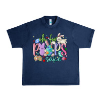 Navy oh for the peeps sake Urban Heavy Tee - MaliasSmallBusiness