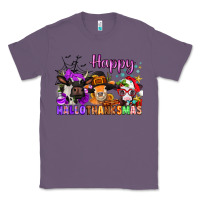 Lavender happy hallothanksmas cows  nancy Classic Tee - NancyCooperArtShop
