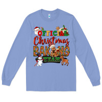 Colony Blue Official Christmas baking team Long Sleeve Tee - NancyCooperArtShop