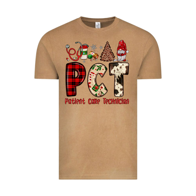 Pct Patient Care Technician  Christmas Vintage Tee by JahusDesignShop | Teevron