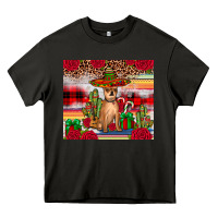 Asphalt Chihuahua Christmas Heavy Core Tee - JahusDesignShop
