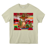 Mossy Chihuahua Christmas Heavy Core Tee - JahusDesignShop