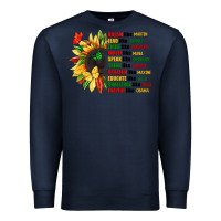Navy dream like martin juneteenth Premium Sweatshirt - CowGirlArtShop