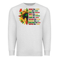 Oatmeal Heather dream like martin juneteenth Premium Sweatshirt - CowGirlArtShop
