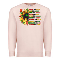 Pale Pink dream like martin juneteenth Premium Sweatshirt - CowGirlArtShop