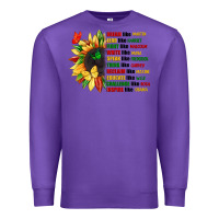 Purple dream like martin juneteenth Premium Sweatshirt - CowGirlArtShop