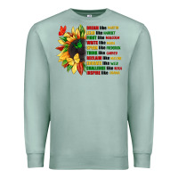 Seafoam dream like martin juneteenth Premium Sweatshirt - CowGirlArtShop