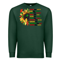 Sports Green dream like martin juneteenth Premium Sweatshirt - CowGirlArtShop