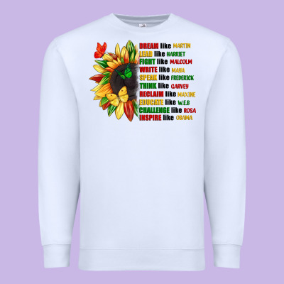 Dream Like Martin Juneteenth Premium Sweatshirt Designed By Cowgirlartshop