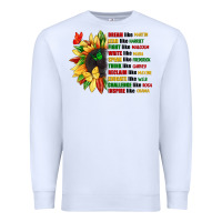 White dream like martin juneteenth Premium Sweatshirt - CowGirlArtShop
