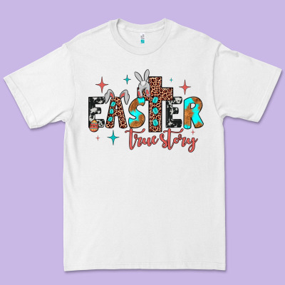 Easter True Story Premium Tee Designed By Jahusdesignshop