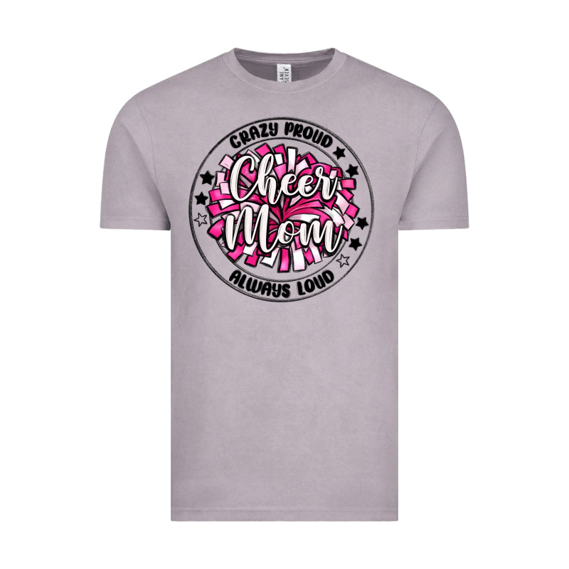 Cheer Mom Vintage Tee by MaliasSmallBusiness | Teevron