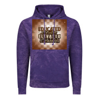 Cloud Purple educated motivated elevated melanated Vintage Hoodie - MaliasSmallBusiness