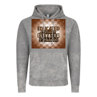 Cloud Rock educated motivated elevated melanated Vintage Hoodie - MaliasSmallBusiness