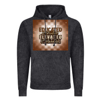 Vintage Black educated motivated elevated melanated Vintage Hoodie - MaliasSmallBusiness