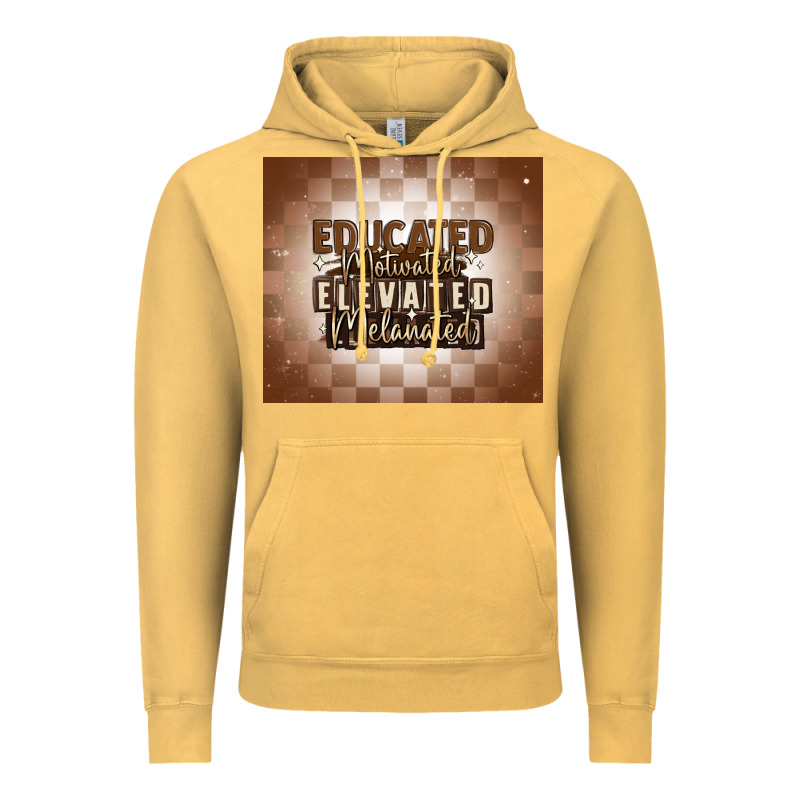 Educated Motivated Elevated Melanated Vintage Hoodie by MaliasSmallBusiness | Teevron