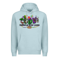 Blue Mist cdl mardi gras Premium Hoodie - CowGirlArtShop