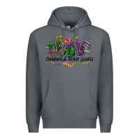Rock cdl mardi gras Premium Hoodie - CowGirlArtShop