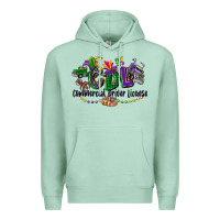 Seafoam cdl mardi gras Premium Hoodie - CowGirlArtShop
