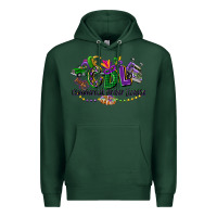 Sports Green cdl mardi gras Premium Hoodie - CowGirlArtShop
