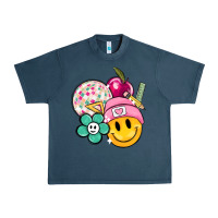 Smiley Face And School Elementary Urban Heavy Tee | Teevron
