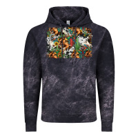 Cloud Black western rodeo background Vintage Hoodie - Jasminsmagicworld
