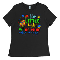 Black this little light of mine autism awareness Ladies Tee - JahusDesignShop