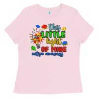 Bubblegum Pink this little light of mine autism awareness Ladies Tee - JahusDesignShop