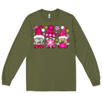Pink Christmas Winter Gnomes Long Sleeve Tee | Teevron