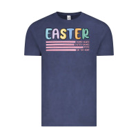 Vintage Denim easter  Bunny Kısses Vintage Tee - MaliasSmallBusiness
