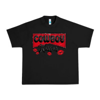Black cowboy kisses Urban Heavy Tee - MaliasSmallBusiness