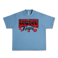 Pebble Blue cowboy kisses Urban Heavy Tee - MaliasSmallBusiness