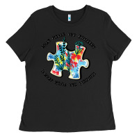 Black what makes you different is what makes you beautif Ladies Tee - JahusDesignShop