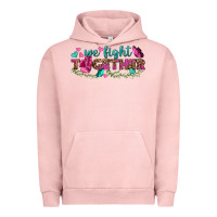 Pigment Salmon We Fight Together Urban Hoodie - BundleAndBundleShop