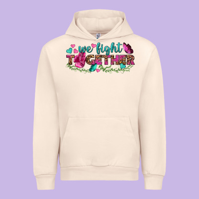We Fight Together Urban Hoodie Designed By Bundleandbundleshop