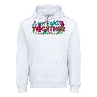 White We Fight Together Urban Hoodie - BundleAndBundleShop