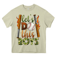 Mossy let's do this boys baseball Heavy Core Tee - BundleAndBundleShop