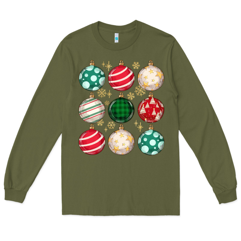 Christmas Long Sleeve Tee by MaliasSmallBusiness | Teevron