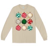Mushroom Christmas Long Sleeve Tee - MaliasSmallBusiness