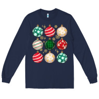 Navy Christmas Long Sleeve Tee - MaliasSmallBusiness