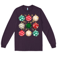 Plum Christmas Long Sleeve Tee - MaliasSmallBusiness