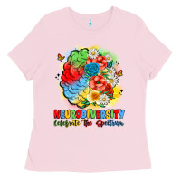 Neurodiversity Celebrate The Spectrum Ladies Tee | Teevron