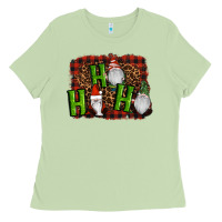 Matcha ho ho ho gnomes christmas Ladies Tee - RanaPortraitStore