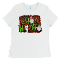 White ho ho ho gnomes christmas Ladies Tee - RanaPortraitStore