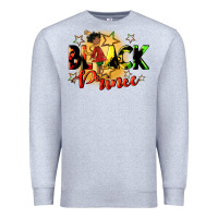 Heather Grey black prince Premium Sweatshirt - CowGirlArtShop